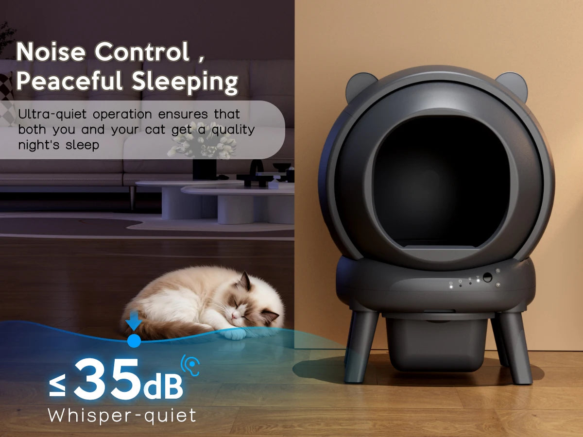 Automatic Smart Self Cleaning Premium Cat Litter Box