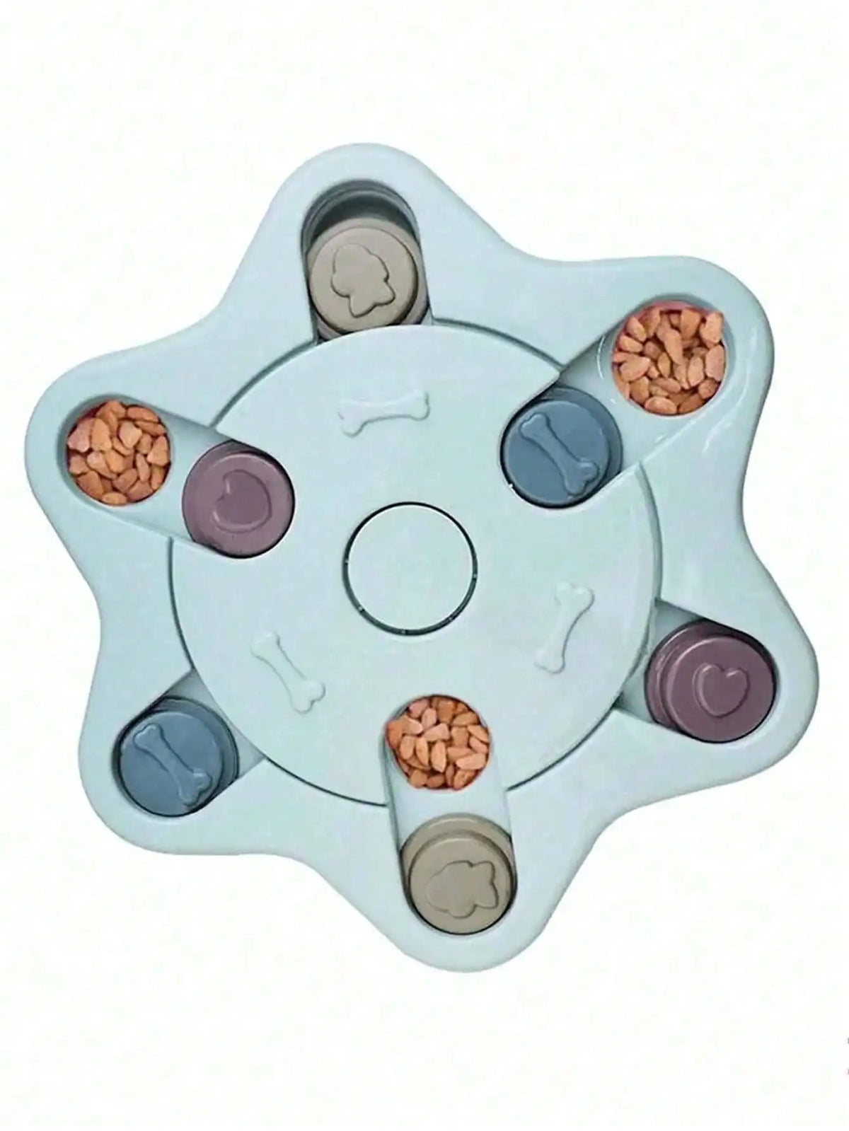 Interactive Pet Training Puzzle Toy Slow Feeder Bowl