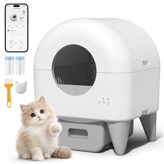 Automatic Smart Self Cleaning Fully Enclosed Cat Litter Box