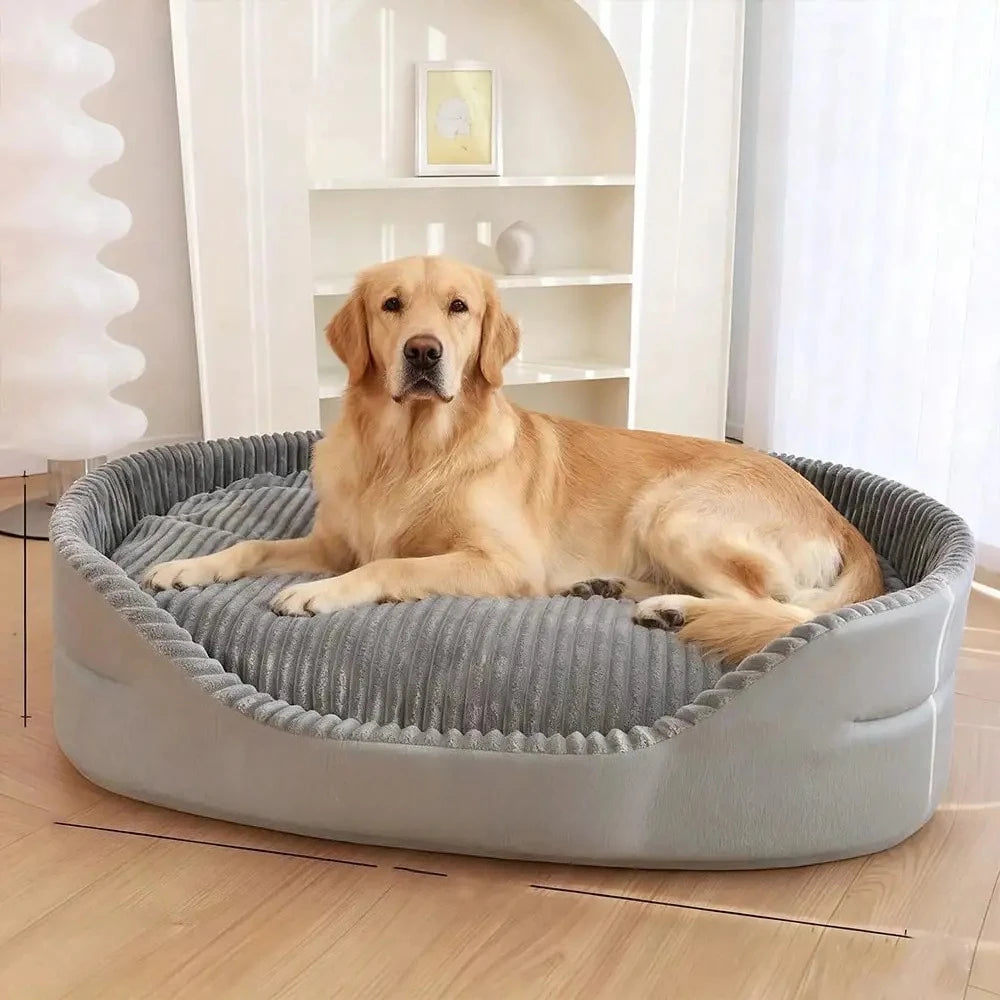 Soft Cozy All Season Machine Washable Cotton Pet Bed