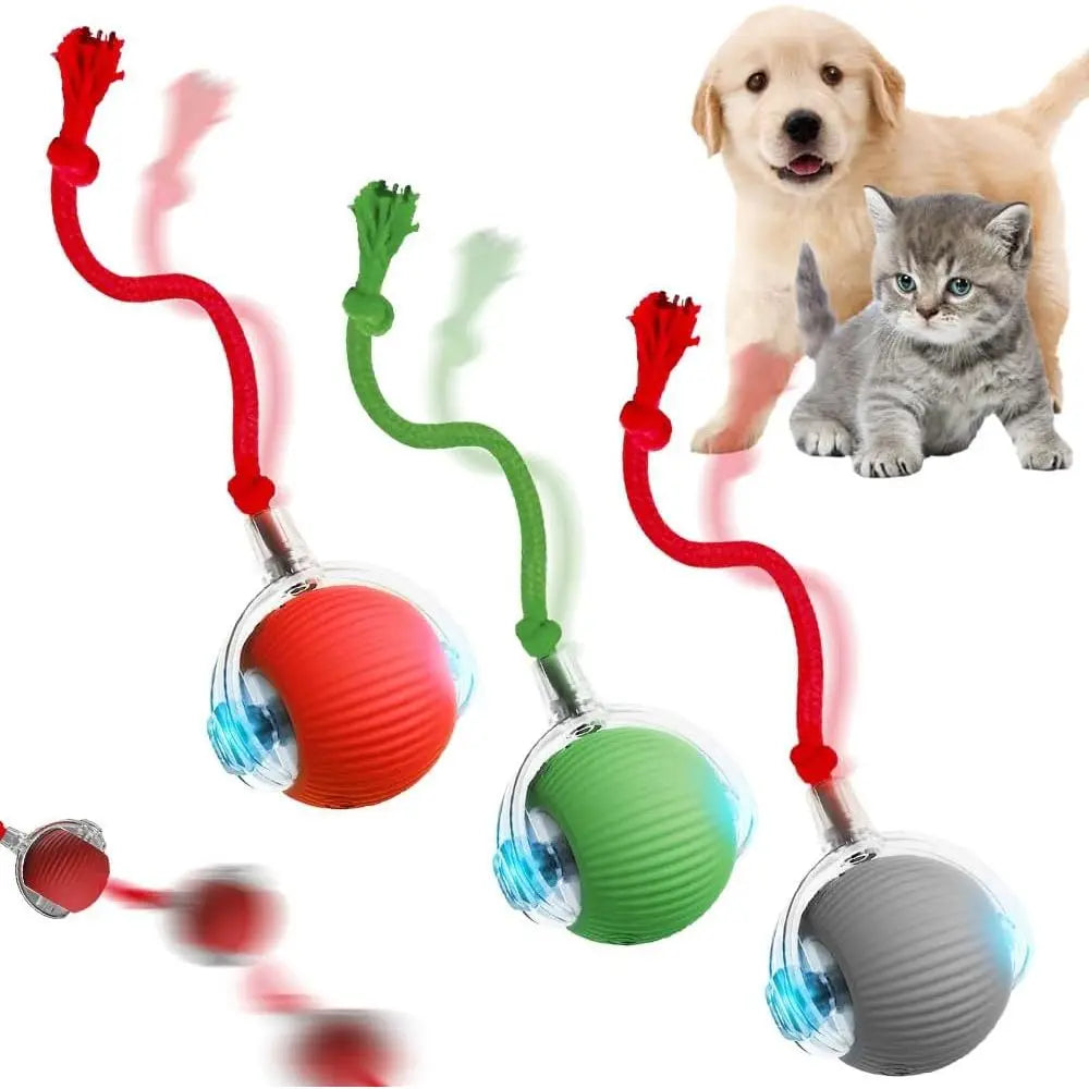 Intelligent Rolling Interactive Cat Toy For Indoor Cats And Kittens
