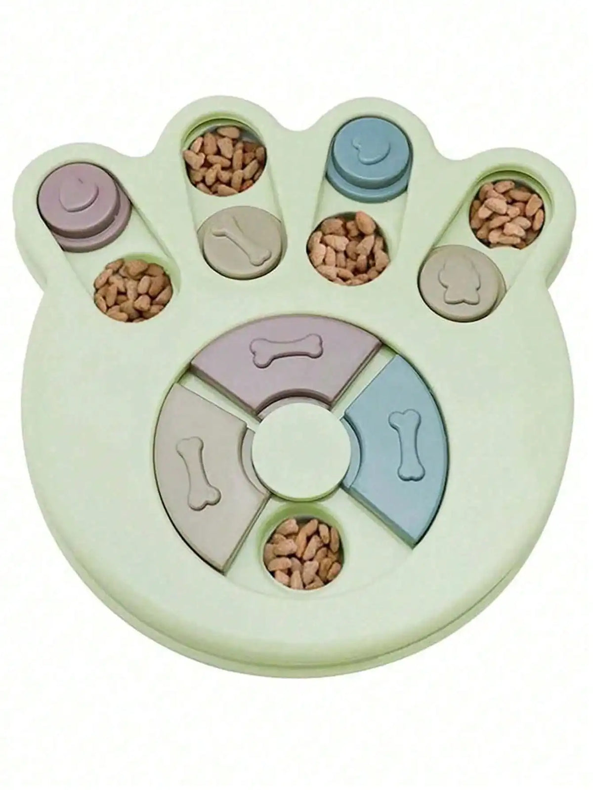 Interactive Pet Training Puzzle Toy Slow Feeder Bowl