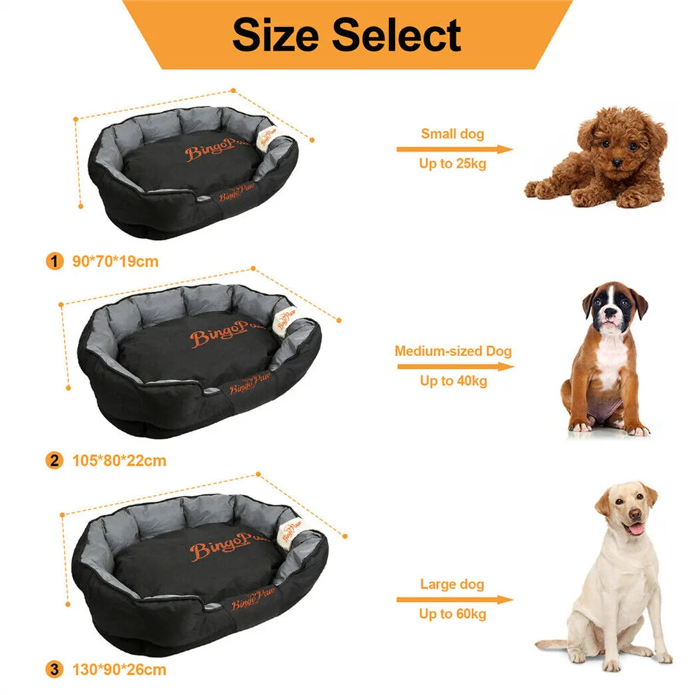 Borwart Waterproof Orthopedic Dog Bed With Removable Cushion