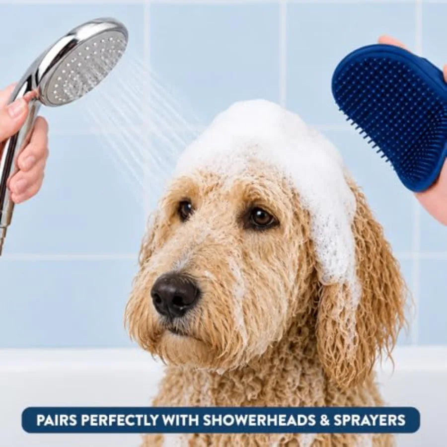 Premium Stainless Steel Pet Shampoo Brush For Dogs And Cats