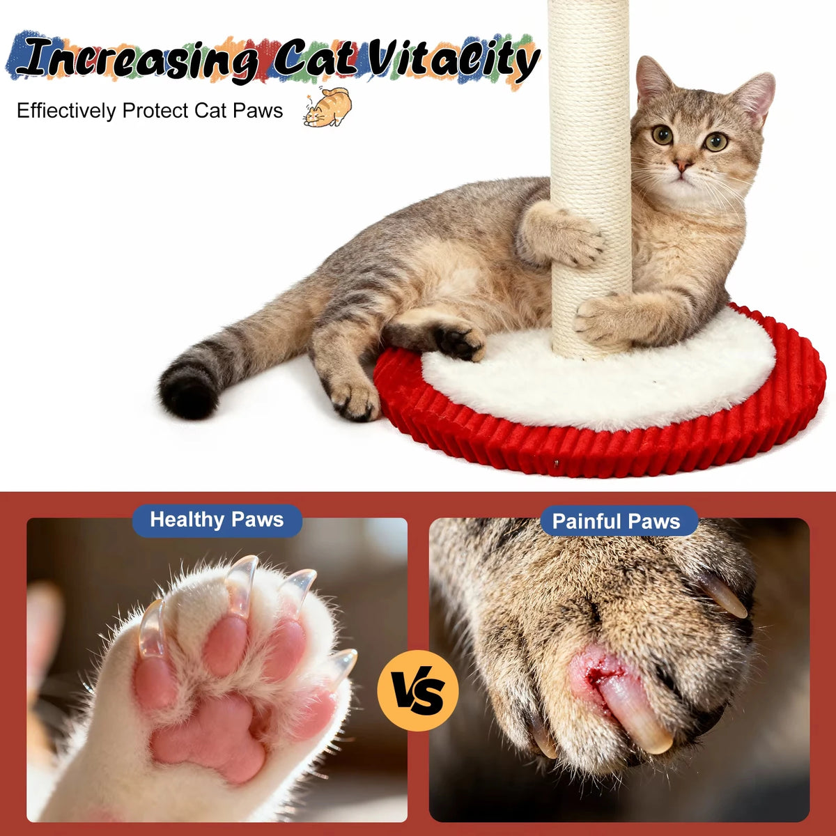 CWV Carousel Cat Tree With Rotating Top And Interactive Toys