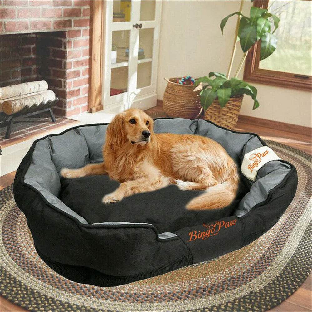 Borwart Waterproof Orthopedic Dog Bed With Removable Cushion