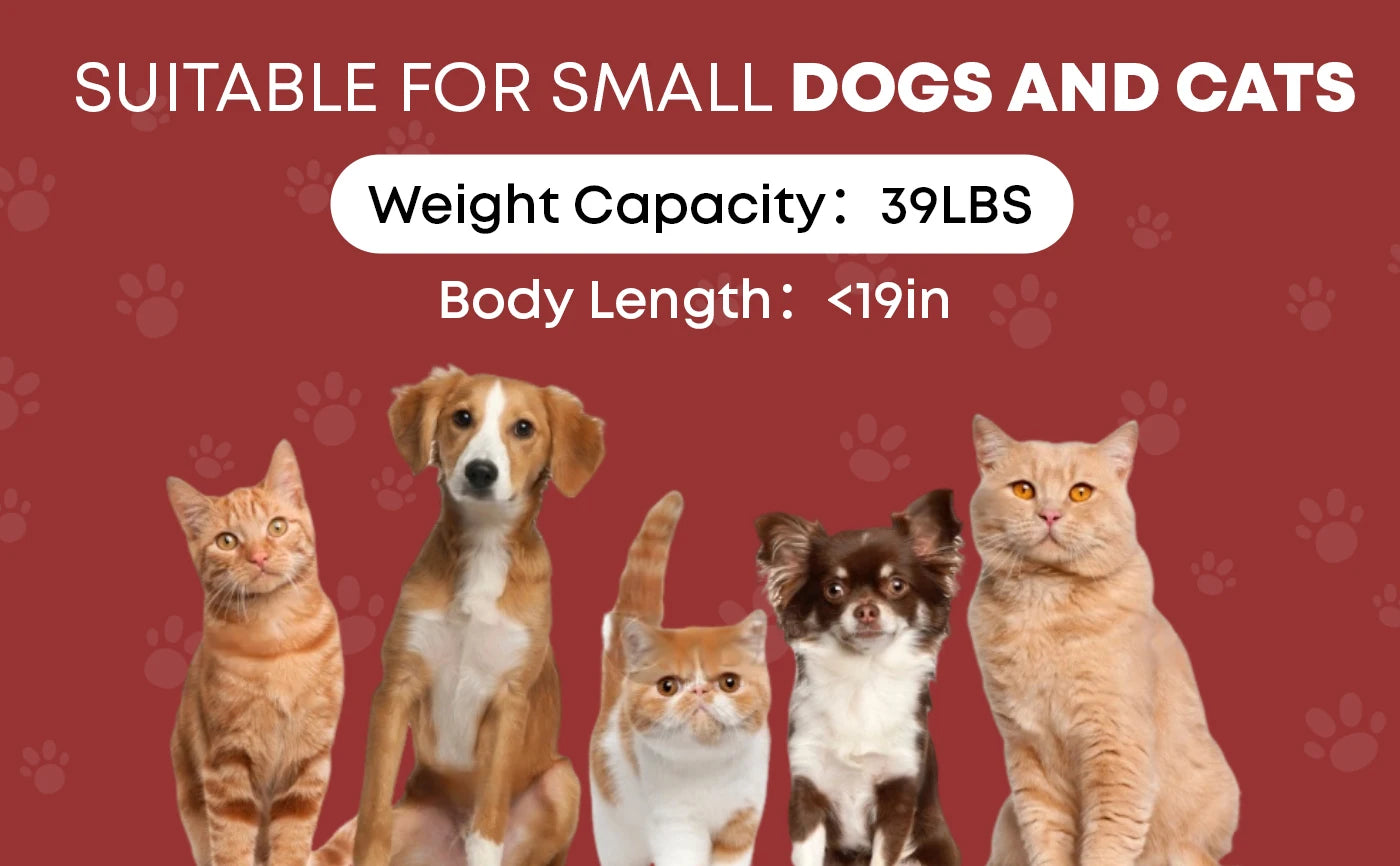 CHIHUAHUA Pet Stroller For Small To Medium Dogs And Cats Foldable 3 Wheels