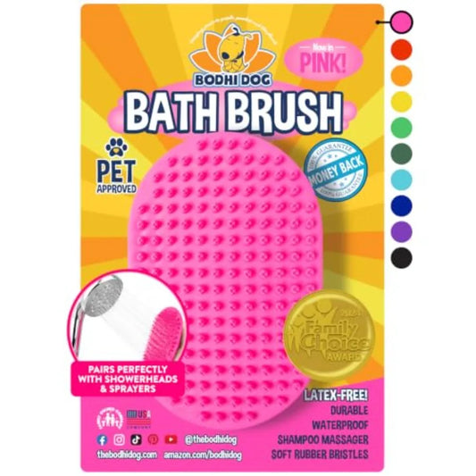 Premium Stainless Steel Pet Shampoo Brush For Dogs And Cats