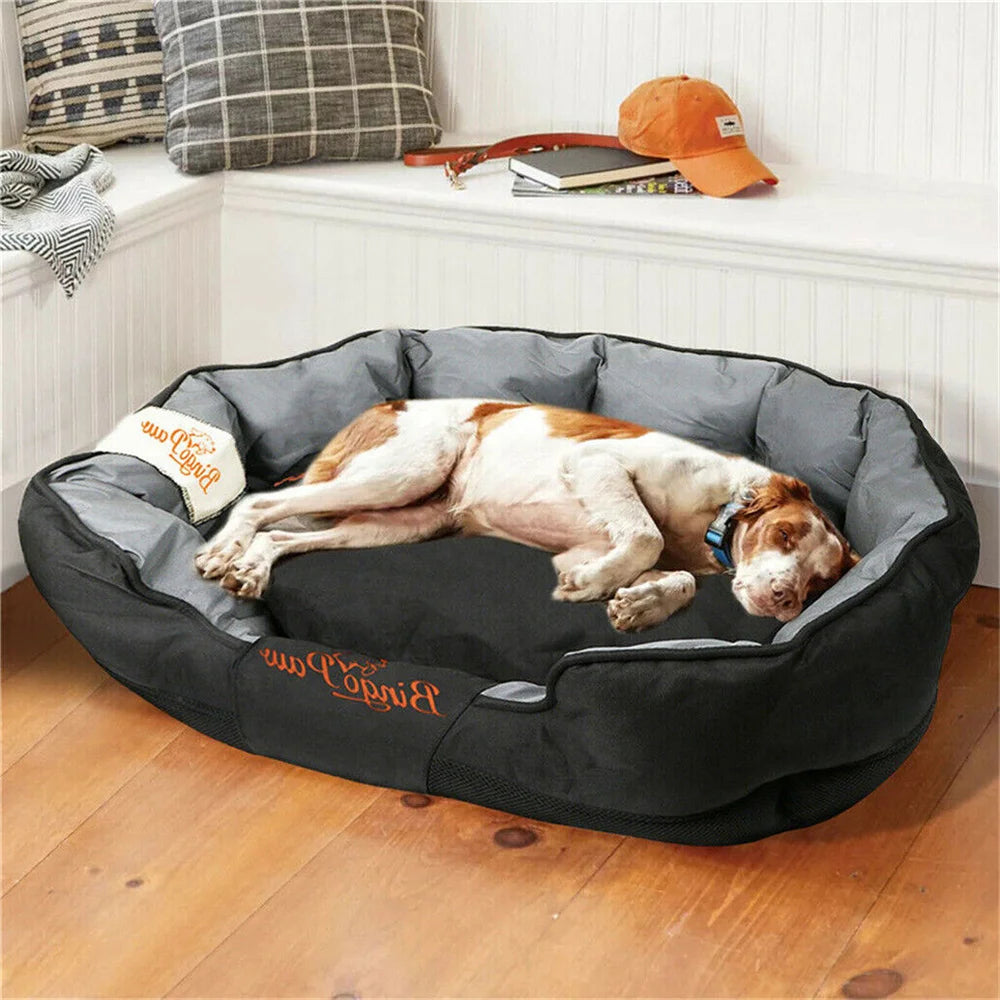 Borwart Waterproof Orthopedic Dog Bed With Removable Cushion