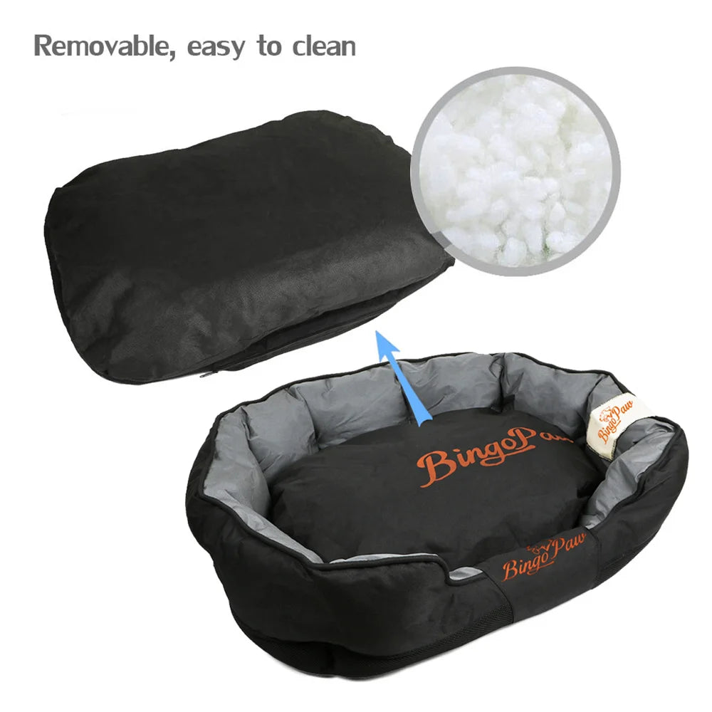 Borwart Waterproof Orthopedic Dog Bed With Removable Cushion