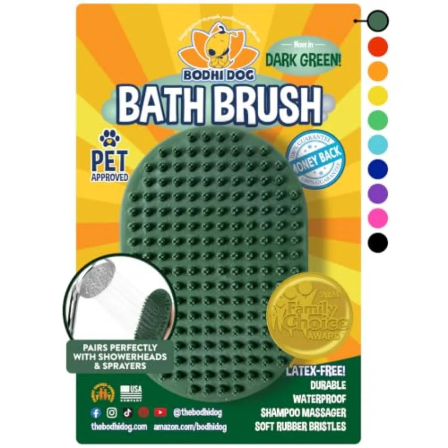 Premium Stainless Steel Pet Shampoo Brush For Dogs And Cats
