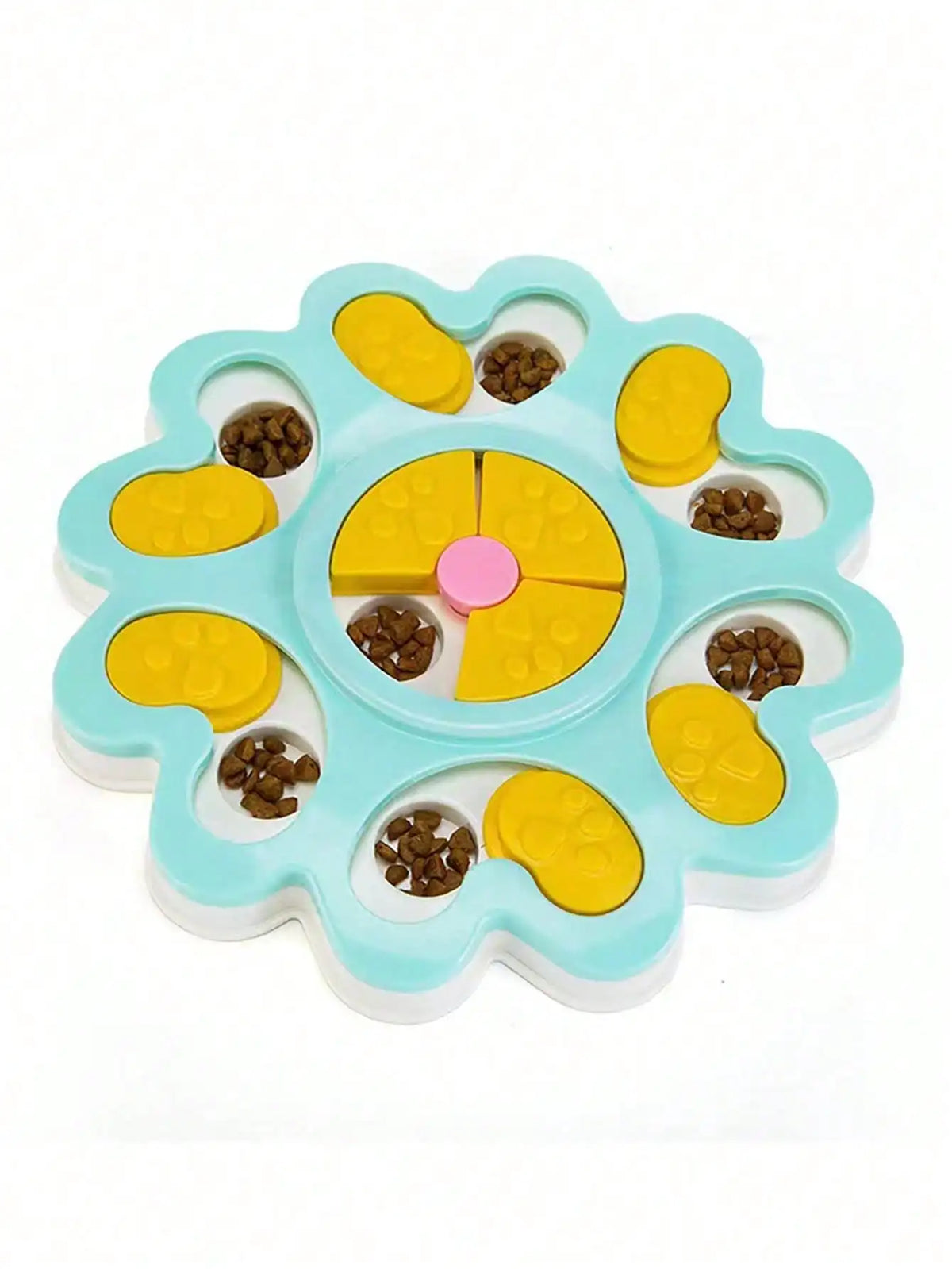 Interactive Pet Training Puzzle Toy Slow Feeder Bowl
