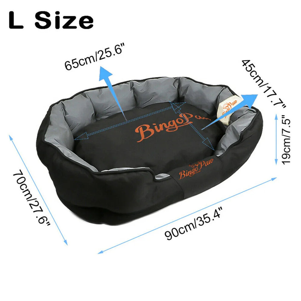 Borwart Waterproof Orthopedic Dog Bed With Removable Cushion