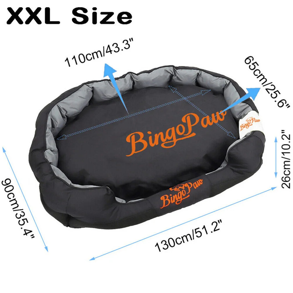 Borwart Waterproof Orthopedic Dog Bed With Removable Cushion