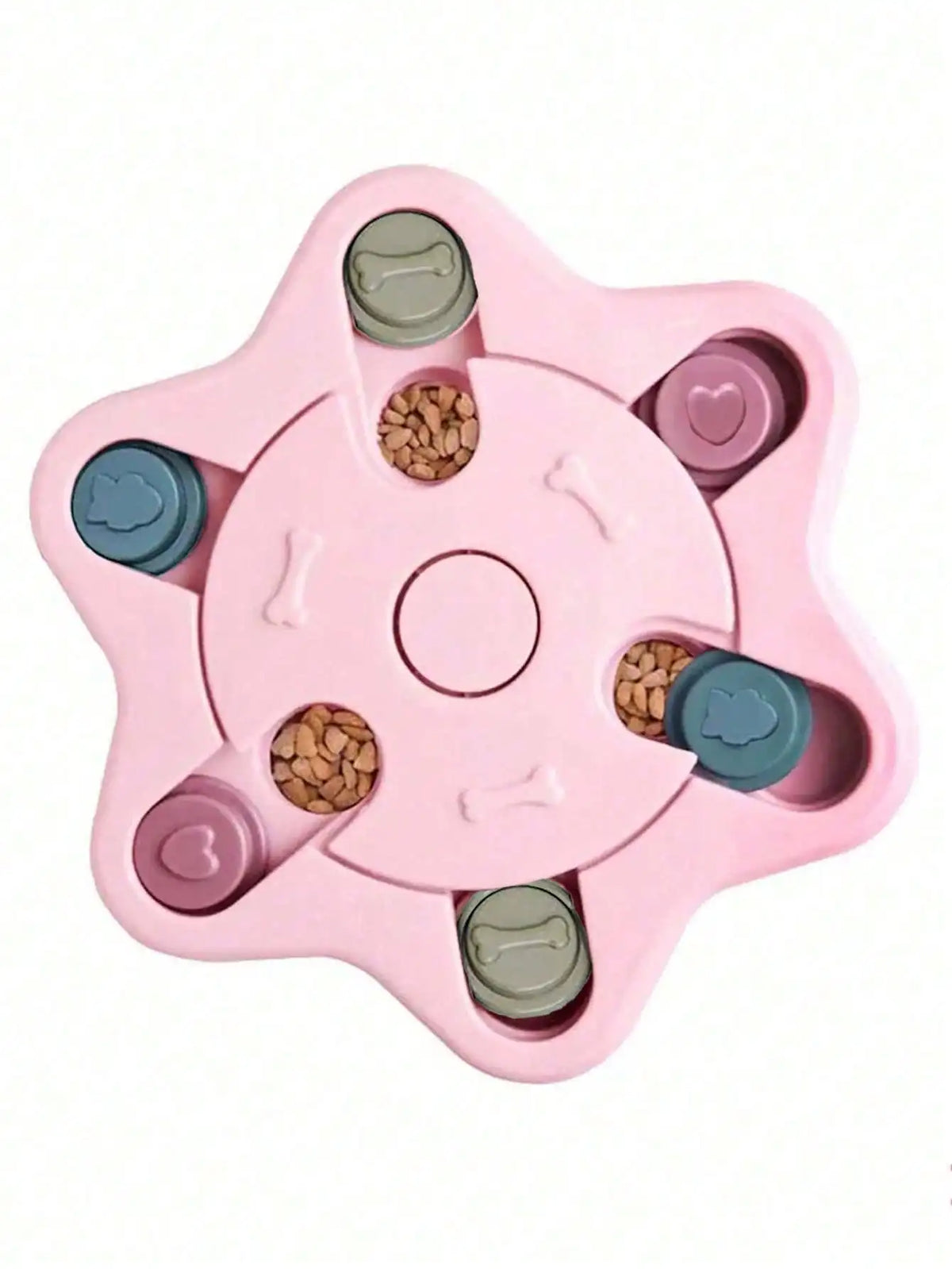 Interactive Pet Training Puzzle Toy Slow Feeder Bowl