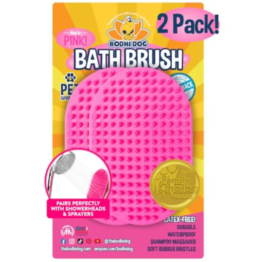 Premium Stainless Steel Pet Shampoo Brush For Dogs And Cats