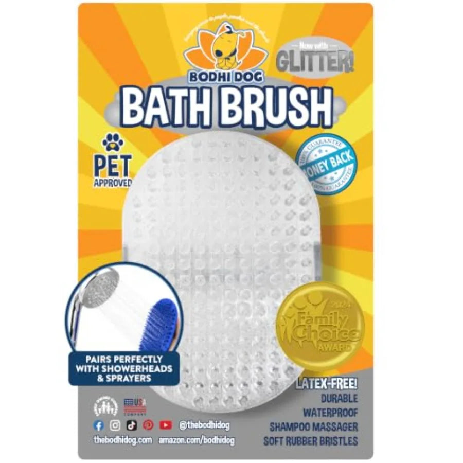 Premium Stainless Steel Pet Shampoo Brush For Dogs And Cats