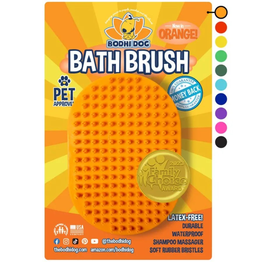Premium Stainless Steel Pet Shampoo Brush For Dogs And Cats