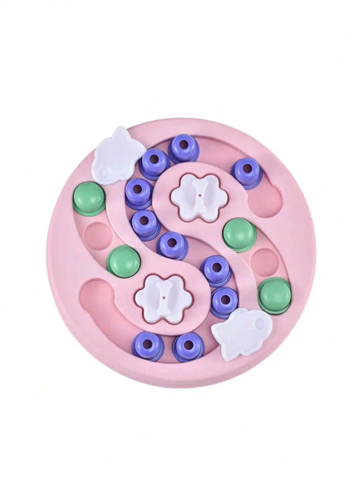Interactive Pet Training Puzzle Toy Slow Feeder Bowl