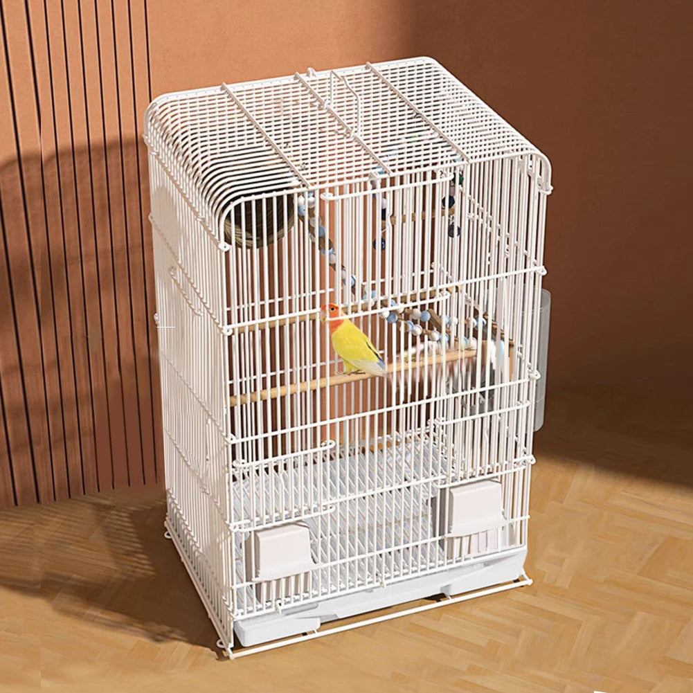 Atuotin Lightweight Portable Wrought Iron Bird Cage