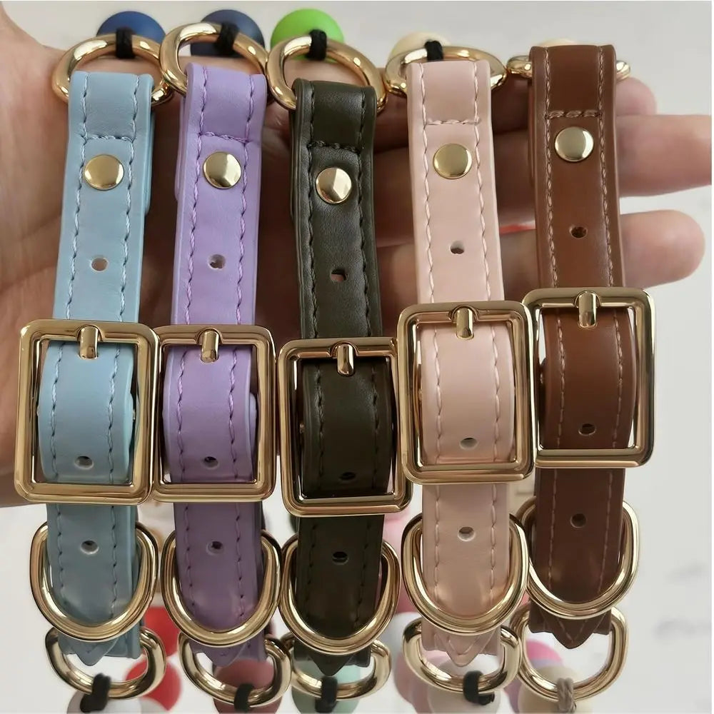Personalized Beaded Dog Collar With Cotton And Secure Buckle