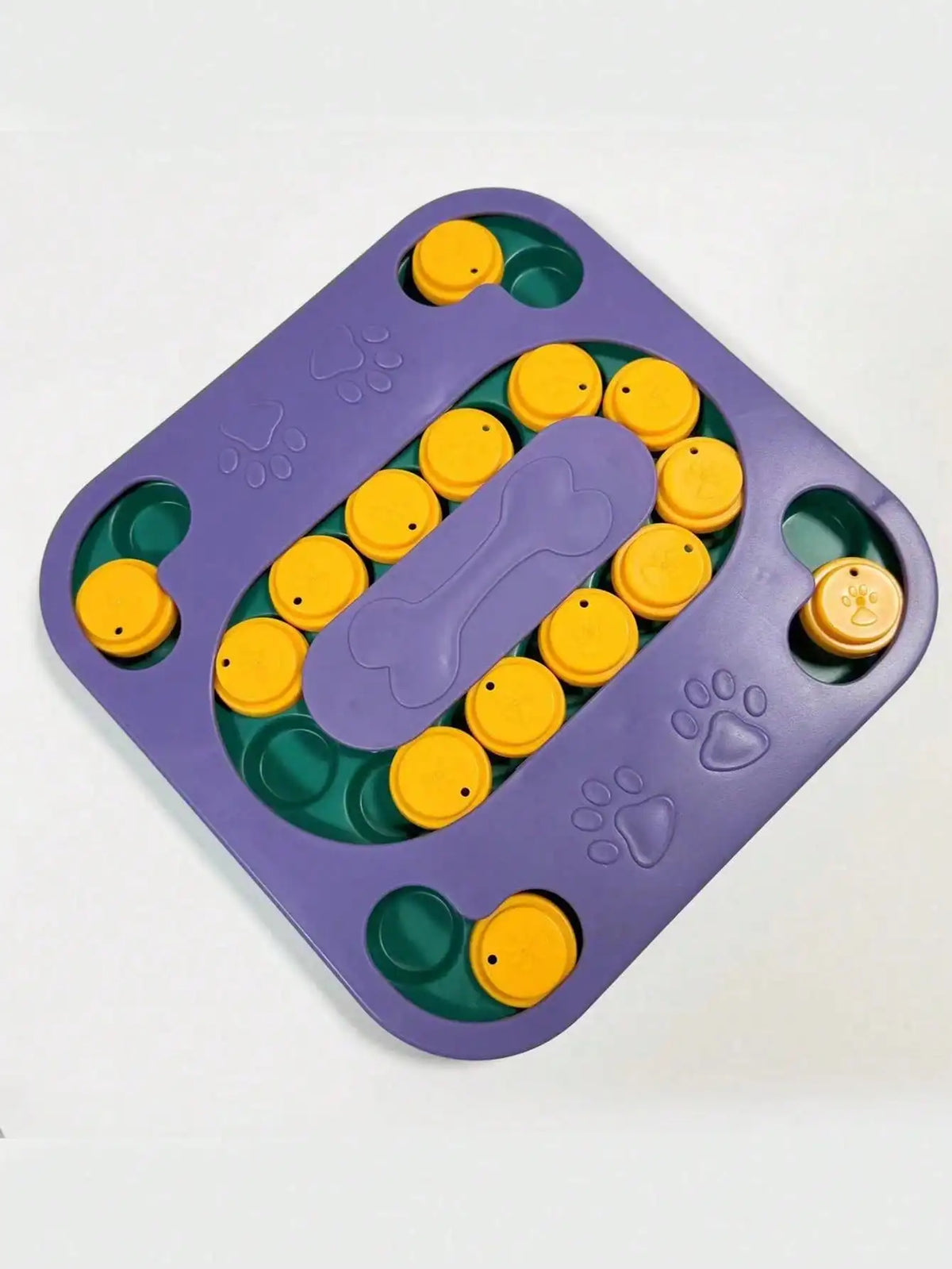 Interactive Pet Training Puzzle Toy Slow Feeder Bowl