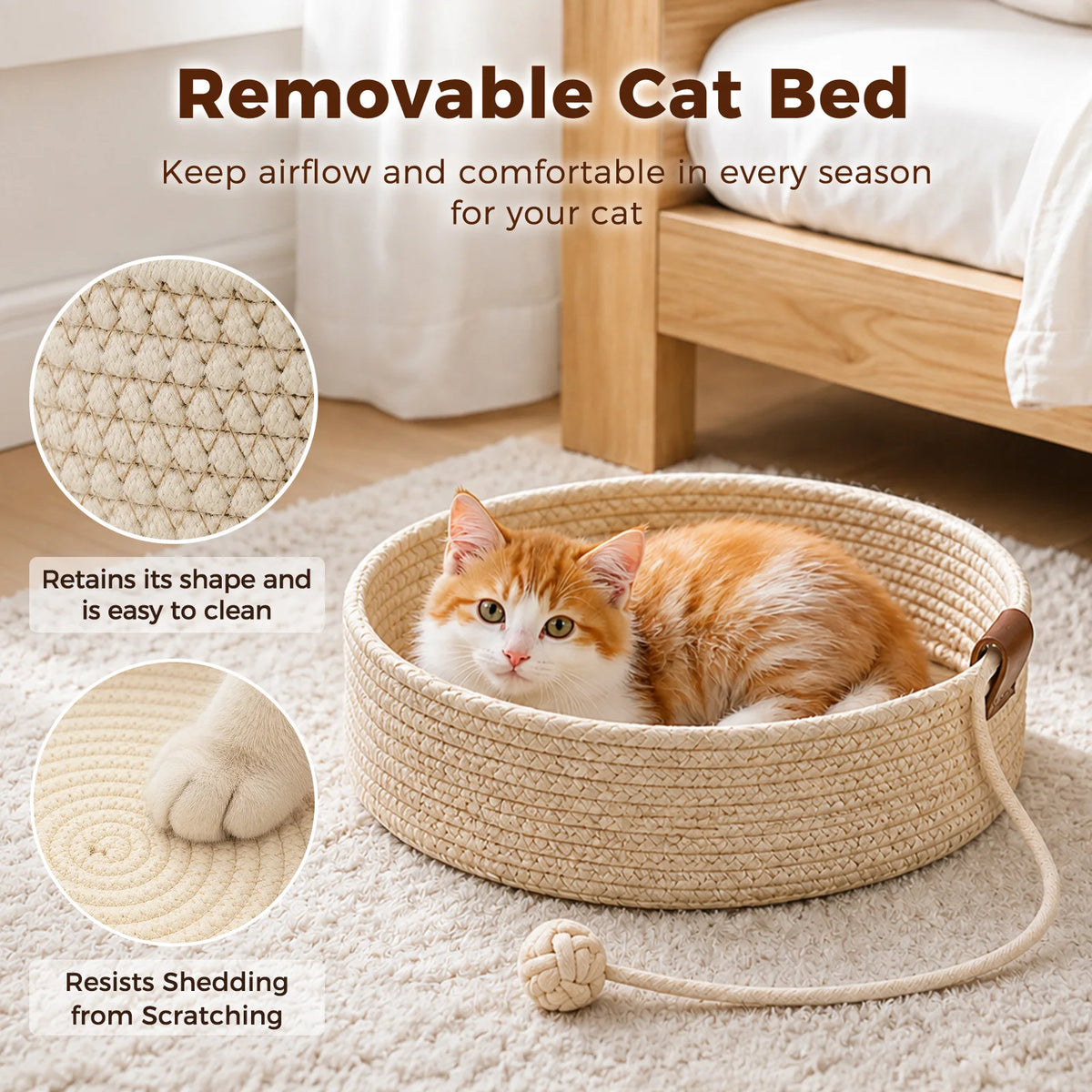 PAWZ Road Sturdy Multi Tier Cat Tree With Sisal Posts