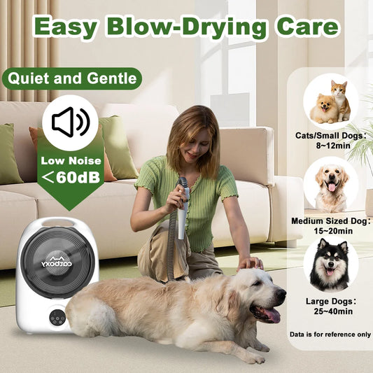 Professional Pet Grooming Vacuum Kit For Cats And Dogs