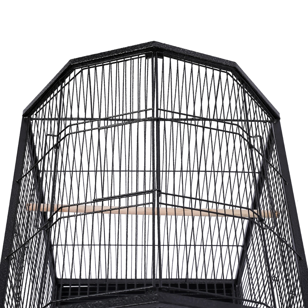 Metal Bird Flight Cage With Stand And Wheels For Parakeets