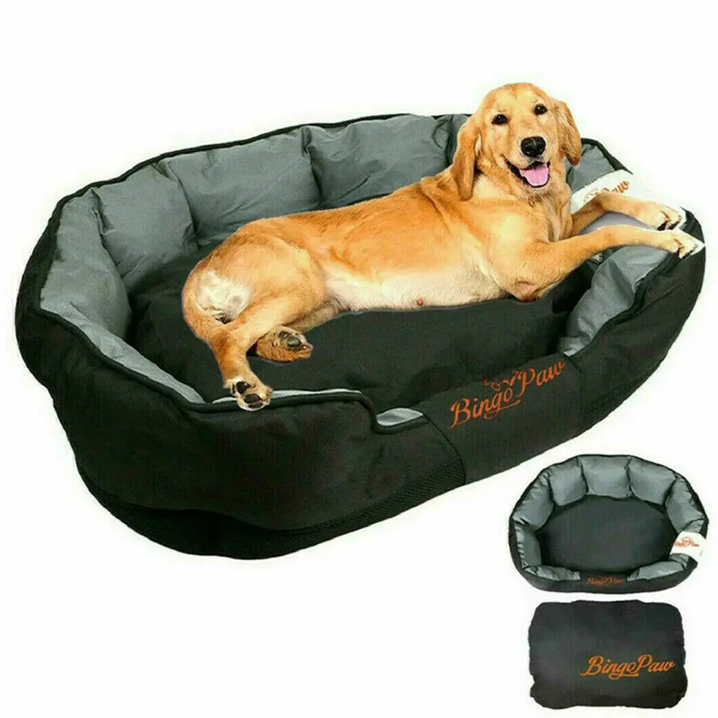 Borwart Waterproof Orthopedic Dog Bed With Removable Cushion