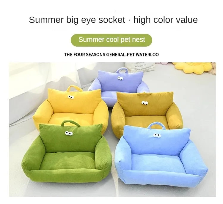 Puppy special sofa kennel winter warm pet Internet celebrity cat nest small dog dog sleeping mat cushion winter bed