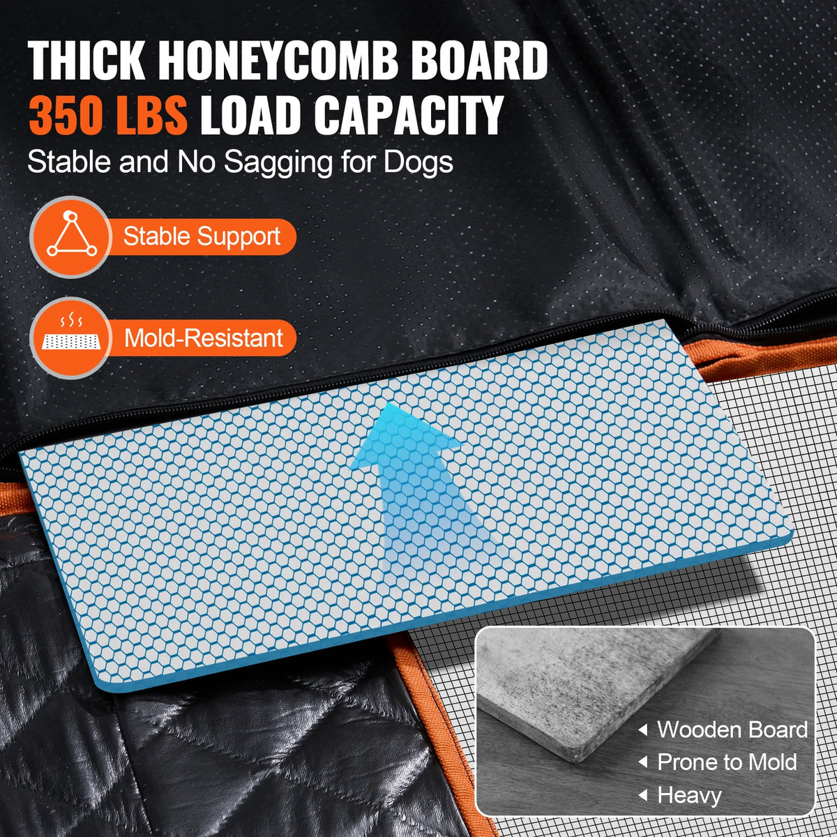 SucceBuy Dog Back Seat Extender Car Seat Cover Hammock