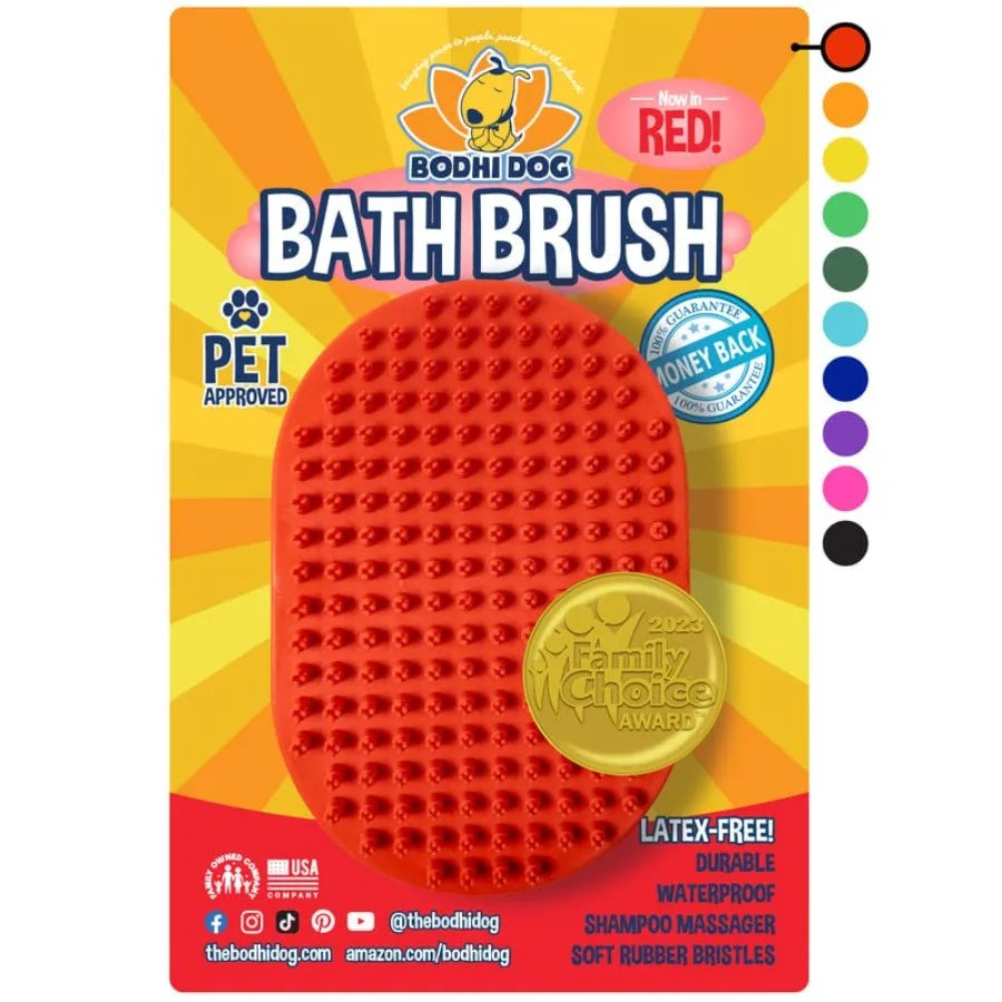 Premium Stainless Steel Pet Shampoo Brush For Dogs And Cats