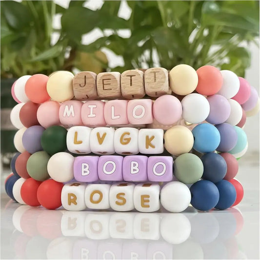 Personalized Beaded Dog Collar With Cotton And Secure Buckle