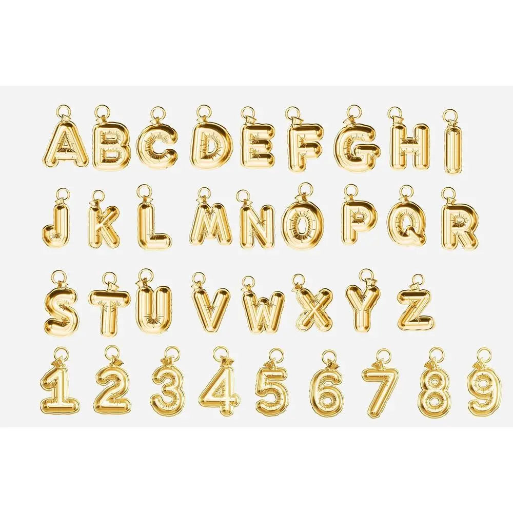 Personalized Brass Cat Collar Charm With Initial Number Design